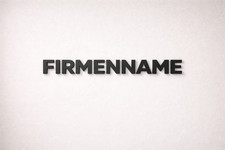 Lettere da parete 3D nome