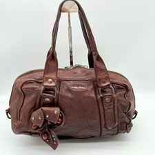 Borsa a mano Miu Miu pelle