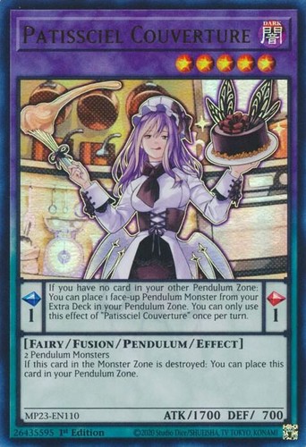 Yugioh copertina patissiel - 1x,