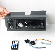 Stereo Mascherina Autoradio nera per FIAT Panda 141 141A Accendisigari USB