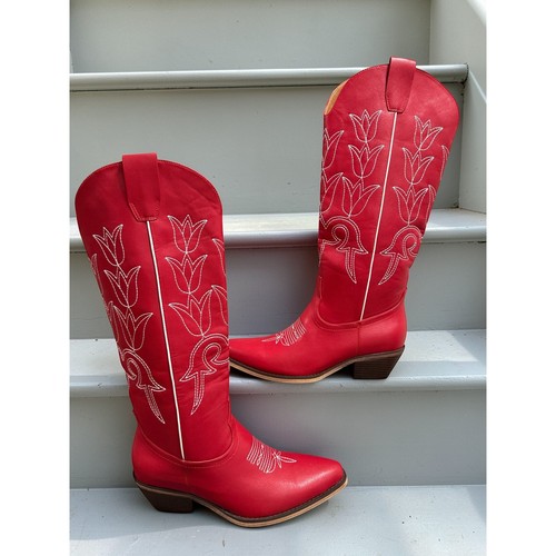 Stivali donna marfa rosso - stivali,