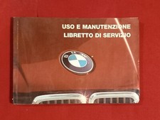 BMW 316 318 i 320 i 325 E I 324 D 1985 MANUALE USO MANUTENZIONE LIBRETTO