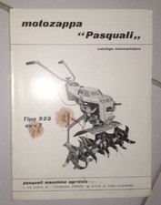 PASQUALI motozappa libretto