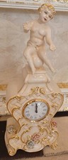 Orologio da Tavolo con Fiori