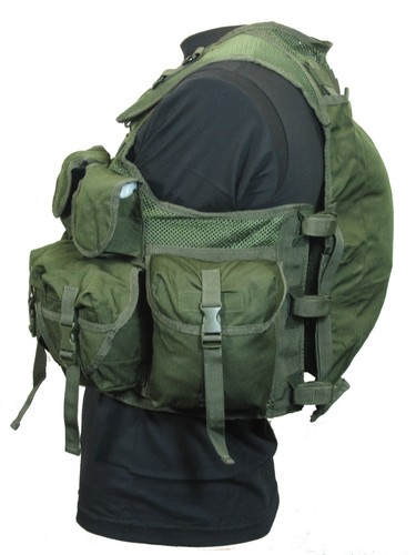 Gilet tasche verde - gilet,