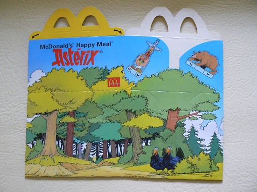 Boite happy meal asterix - happy,