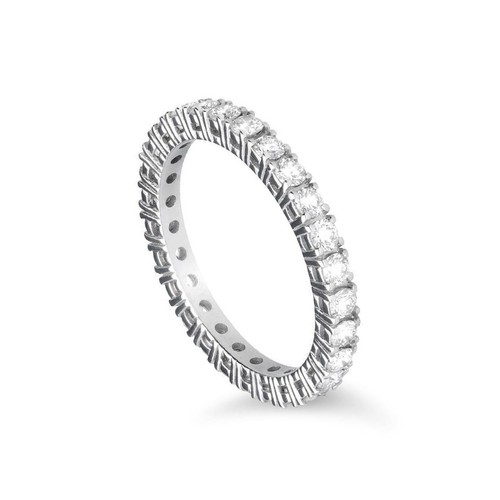 Anello veretta eternity - eternity, con