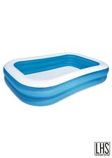 PISCINA GONFIABILE RETTANGOLARE BESTWAY 54006B A 2 ANELLI CM 262X175X51H