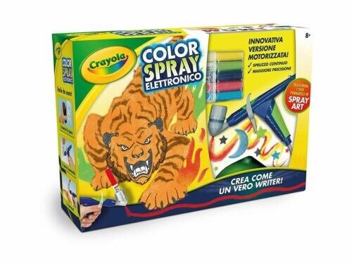 Crayola color spray aerografo - crayola,
