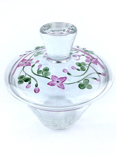 Scatola in Cristallo Ottico Dipinta a Mano e Stabilizzata ad alte Temperature