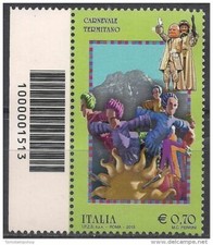 Italia 2013 Maschere Carnevale Feste Arti e Mestieri Costumi Danza Folklore 1v s.nr.