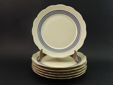 ANTICO DEL 1931 ART DECO SERVIZIO 6 PIATTI PIANI PORCELLANA MITTERTEICH BAVARIA