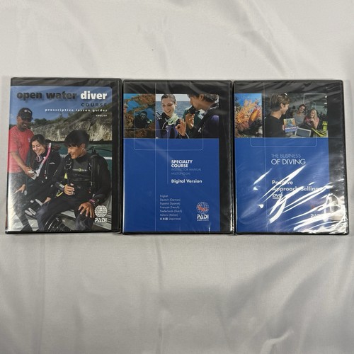 Padi deep diving dvd - deep, lot