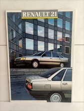 Prospekt Catalogue Renault 21