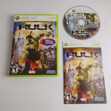 The Incredible Hulk Xbox 360 CIB w Manual Red Hulk GameStop Variant Cover Tested