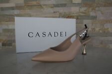Casadei taglia 36 40 décolleté slingbacks décolleté color pelle ex prezzo consigliato 625 €