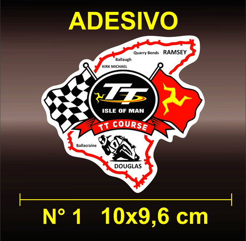 Adesivi sticker tourist trophy - adesivi,