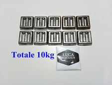 10 Piombi zavorra sub da 1 kg  - Totale 10kg