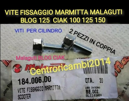 Vite fissaggio marmitta - vite,