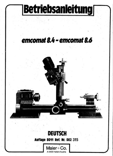 Emcomat 8 6 - 8.4, 8.6