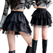 Mini gonna a vita alta in