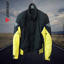 Giacca moto invernale in tessuto DAINESE mod. Zender membrana Gore-Tex Tg. 48
