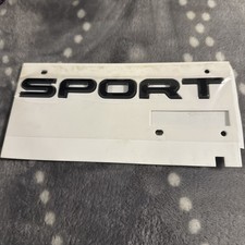 Distintivo sportivo scritta