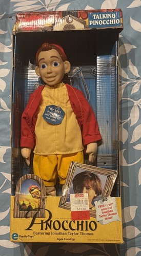 Bambola vintage pinocchio - bambola,