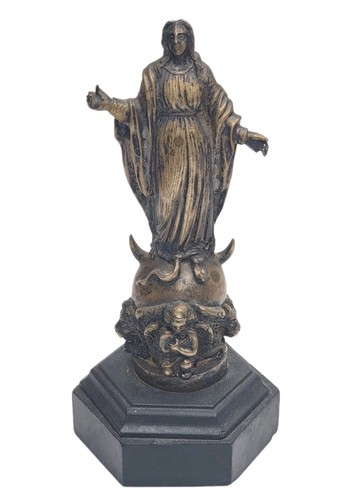 Statua vergine maria bronzo - vergine,