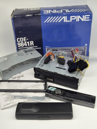 Alpine cde 9841r - alpine, cde-9841r