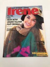 Irene di Burda 1984 maglia