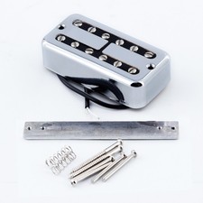 FLEOR Alnico 2 Chitarra Elettrica Cromata Humbucker Neck Pickup per Chitarra Stile FT