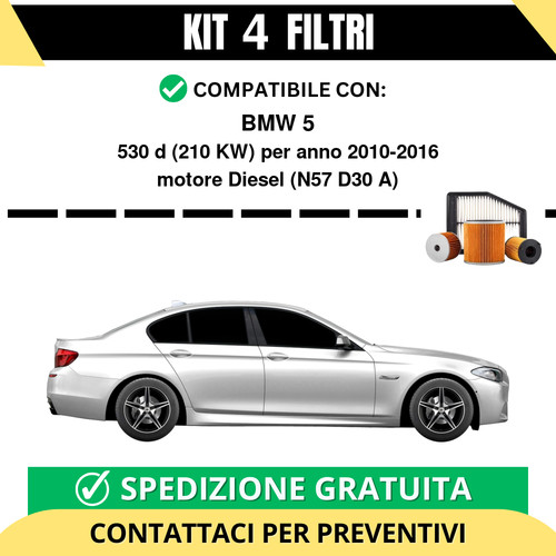 Kit filtri tagliando per - tagliando, bmw
