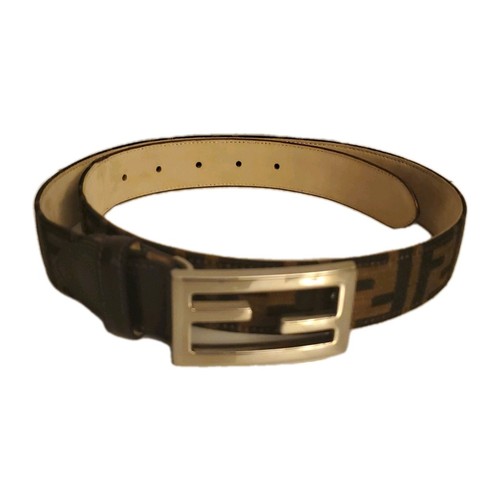 Cintura fendi logo tabacco - fendi,