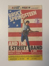 Biglietto Concerto Bruce Springsteen Milano 1985