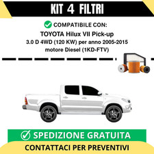 Kit filtri tagliando per - kit,