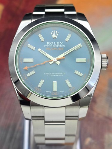 2021 rolex milgauss blue - 2021,