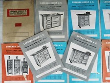 LORENZO CONCA - LOTTO SCHEDE CUCINE - ANNI 50 - DIM SCHEDE = 23,5X17,5 CM