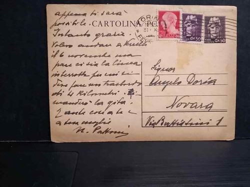 Cartolina postale luogotenenza - postale,