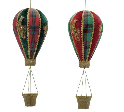 Mongolfiera natalizia - mongolfiera, da