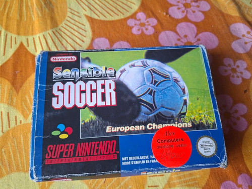 Sensible soccer super - super, nintendo