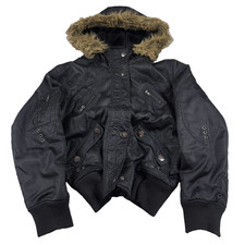 Y2k giacca bomber cappuccio - giacca,