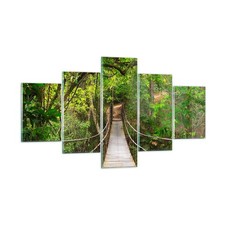 Quadro su Vetro 125x70cm Ponte
