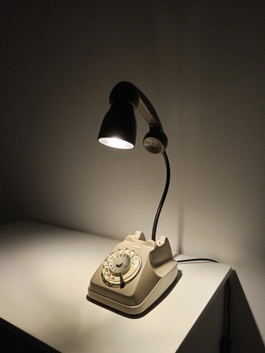 Telefono vintage lampada - telefono,