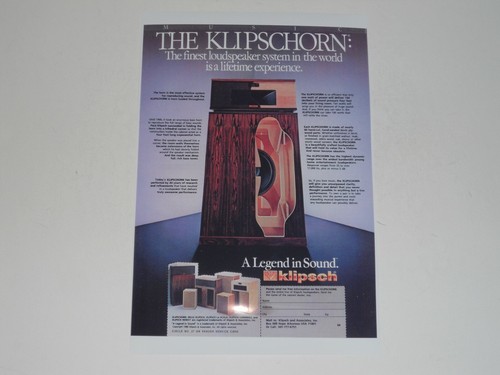 Klipsch klipschorn audiofilo - klipsch,