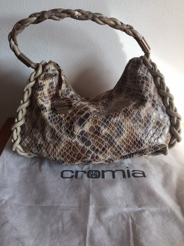 Borsa pelle cromia - in,