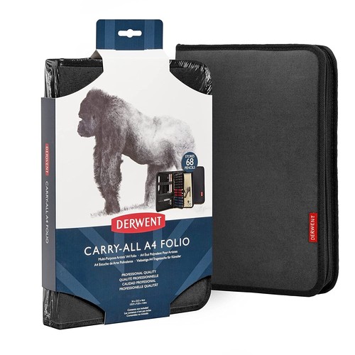 Derwent carry all folio nero - carry,