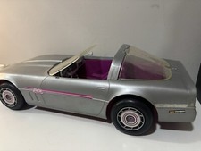 Giocattolo 1984 BARBIE Mattel Vettura Traum Sportwagen Grigia Silver Con Scatola