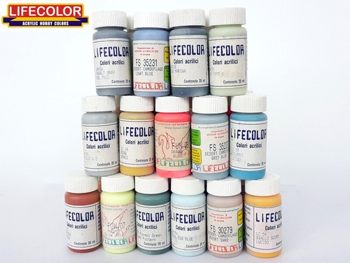 Colori lifecolor 20ml acrilici - colori,