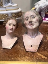 TESTE  TERRACOTTA DIPINTE